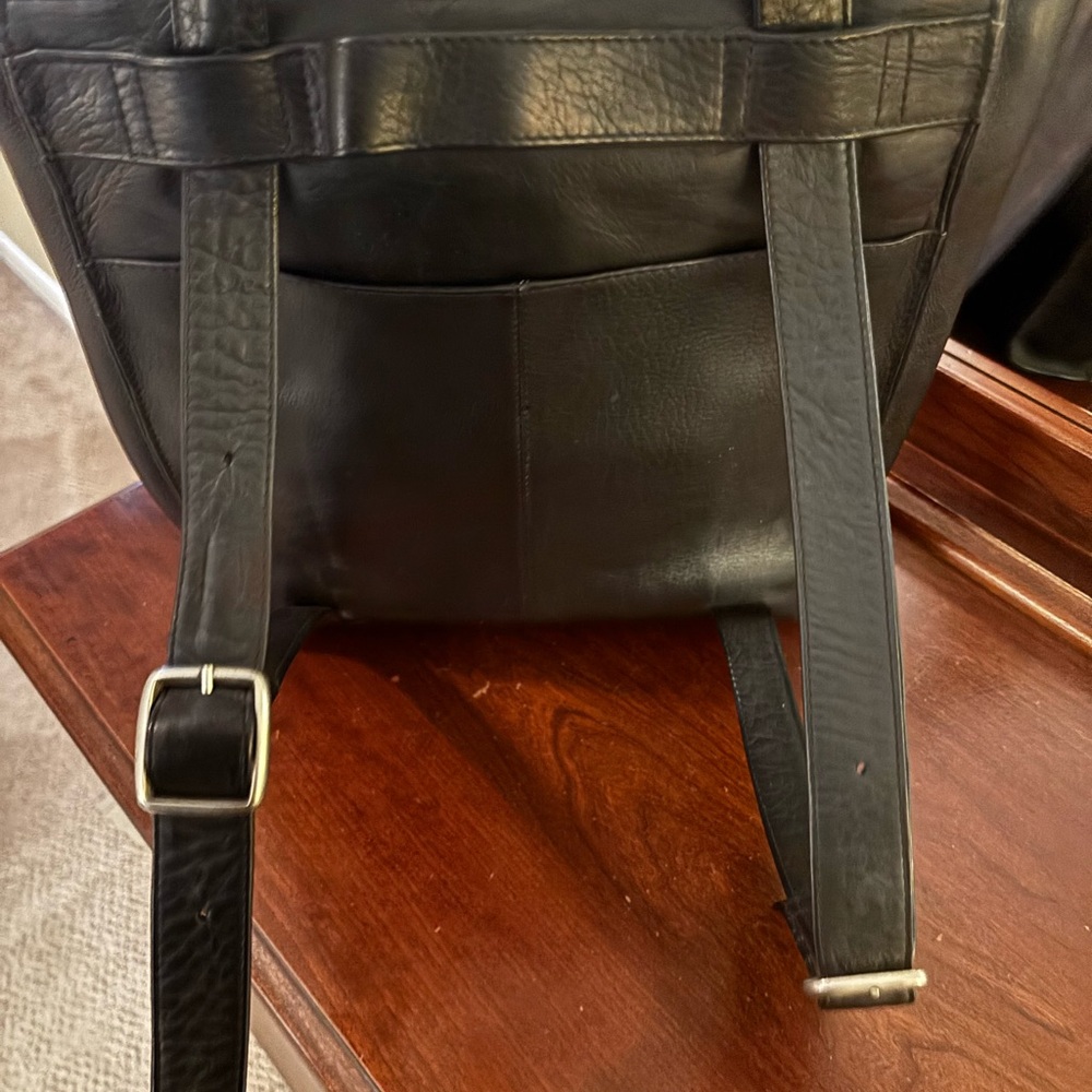 FRYE Leather Convertible Commuter Bag - Picture 10 of 14